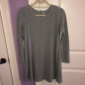 Karlie Gray Long Sleeve Dress